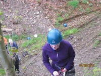 Abseiling photo