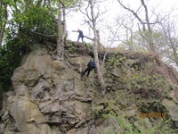 Abseiling photo