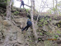 Abseiling photo