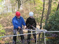 Abseiling photo