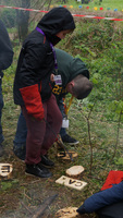 Tomahawk Throwing / Camp Pizza / Branding photo