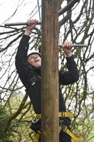 Peg Pole Climb photo