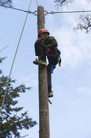 Peg Pole Climb photo