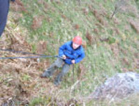 Abseiling photo