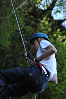 Abseiling photo